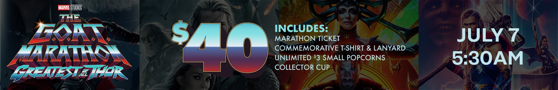 Thor Marathon Movie Details Ad