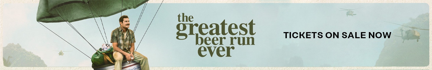 The Greatest Beer Run Ever is coming to the BIG screen at select Harkins on September 30.
