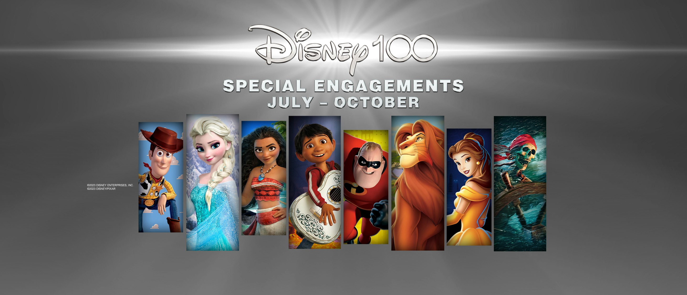 Disney 100 Special Engagements