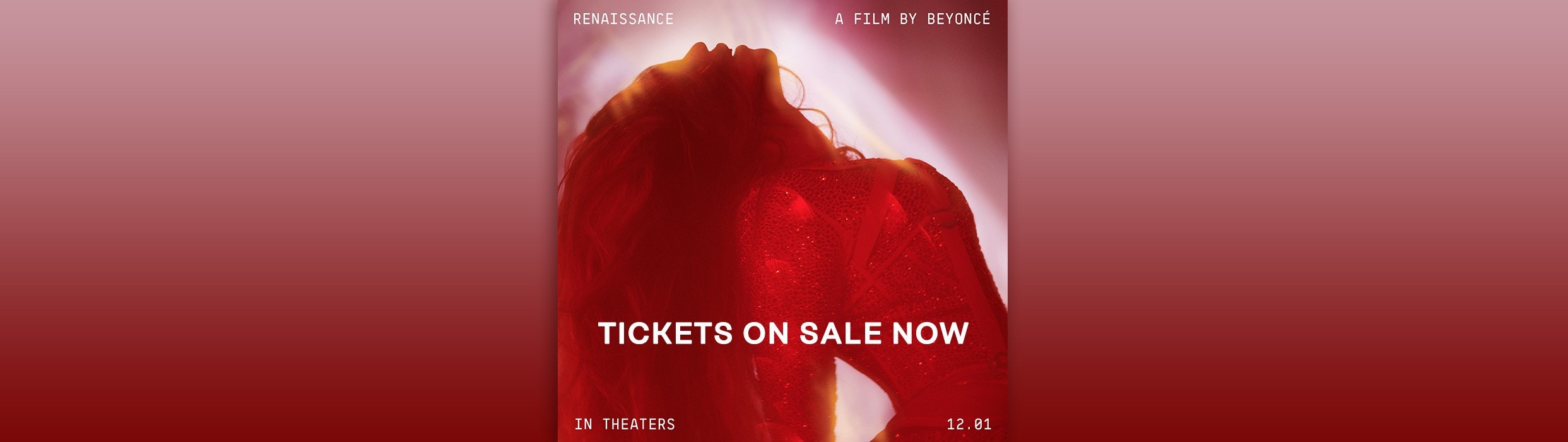 RENAISSANCE: A FILM BY BEYONCÉ  is coming to Harkins November 30, tickets are on sale now!