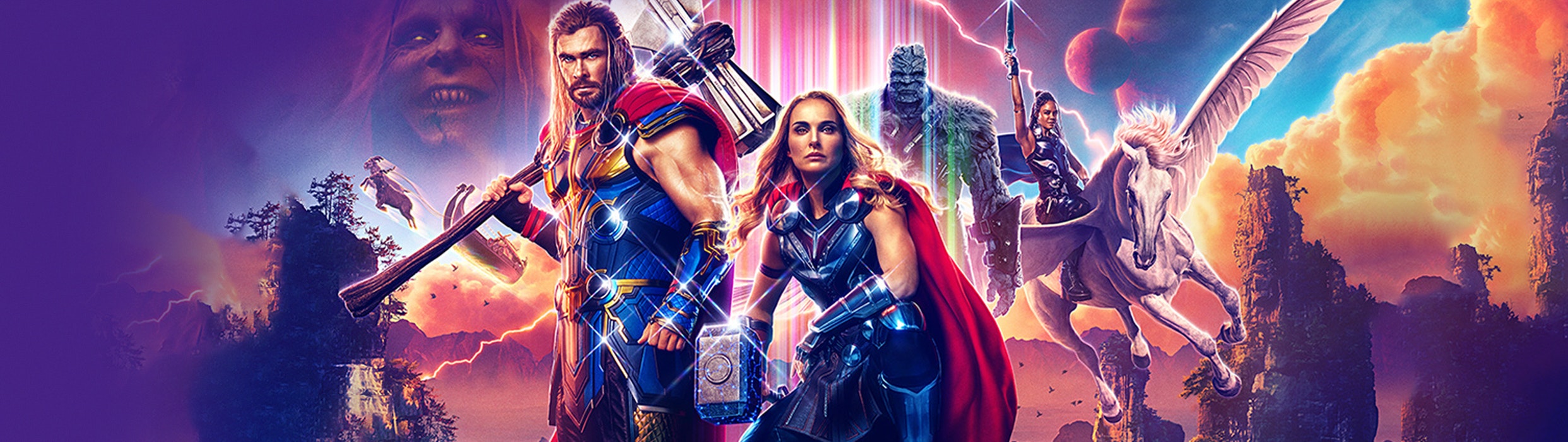 Thor: Love and Thunder - background image