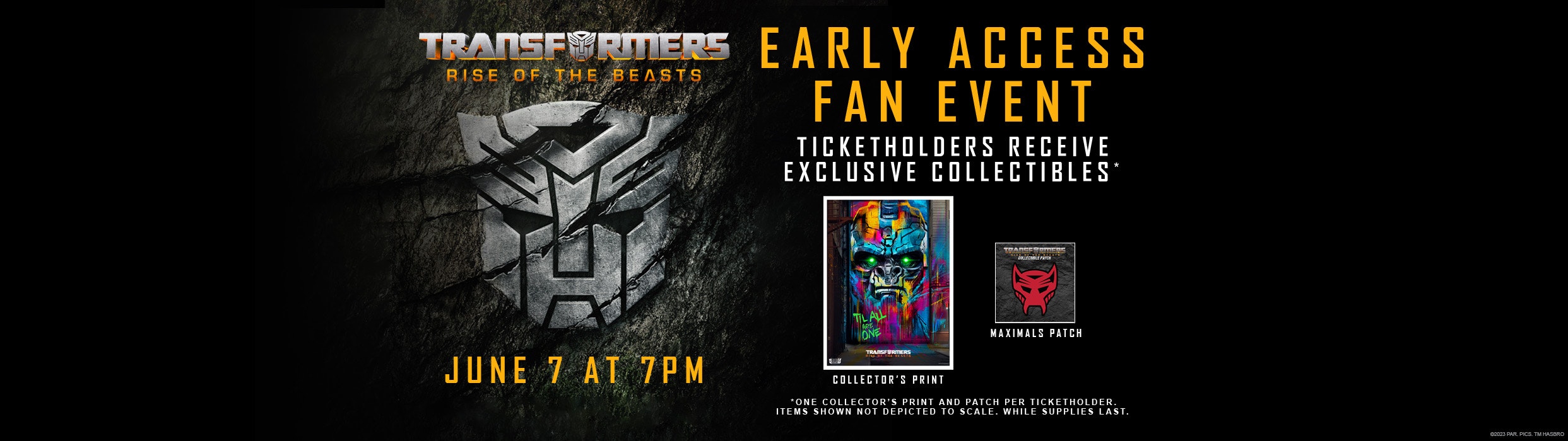 See Transformers: Rise of the Beasts Early Access Screening on The Valley’s Only Full-Size IMAX®! Tickets are on sale now!