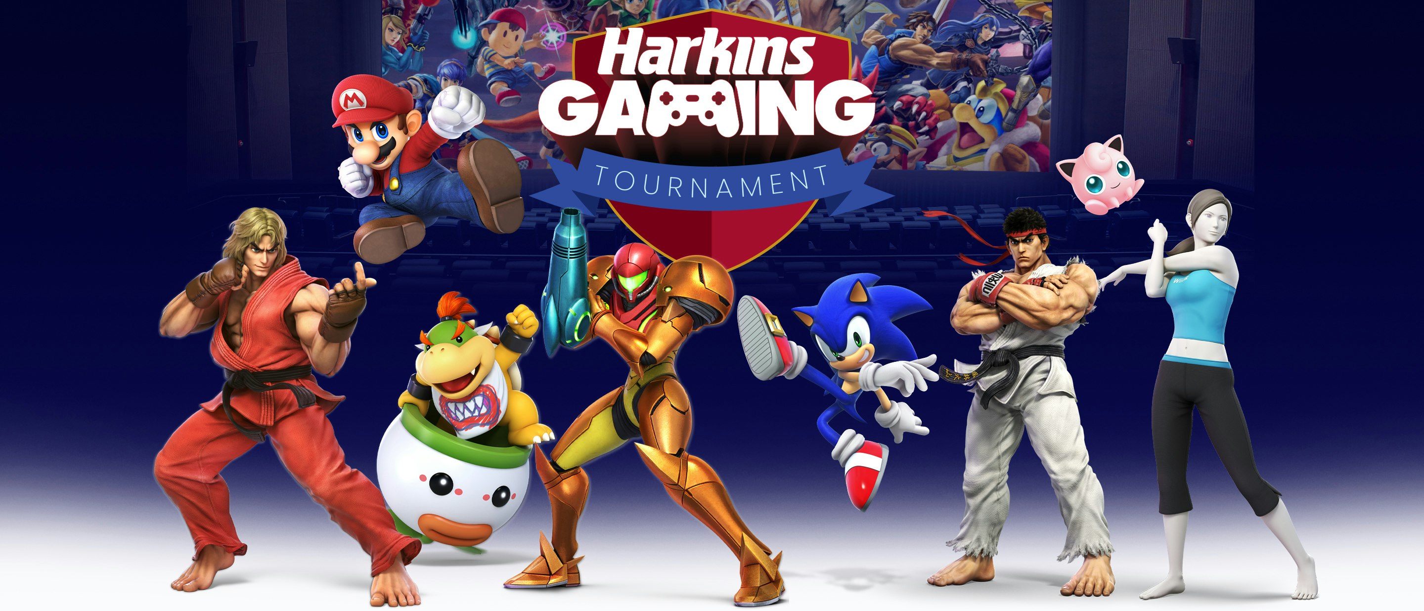 Gaming on the BIG screen! Join us for Harkins Ultimate Gaming Tournament.